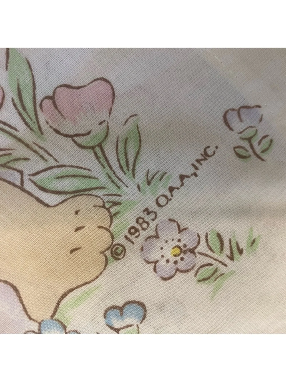 Cabbage Patch Kids O.A.A., Inc. 1983 Vintage Twin Fitted Sheet And Pillow Case